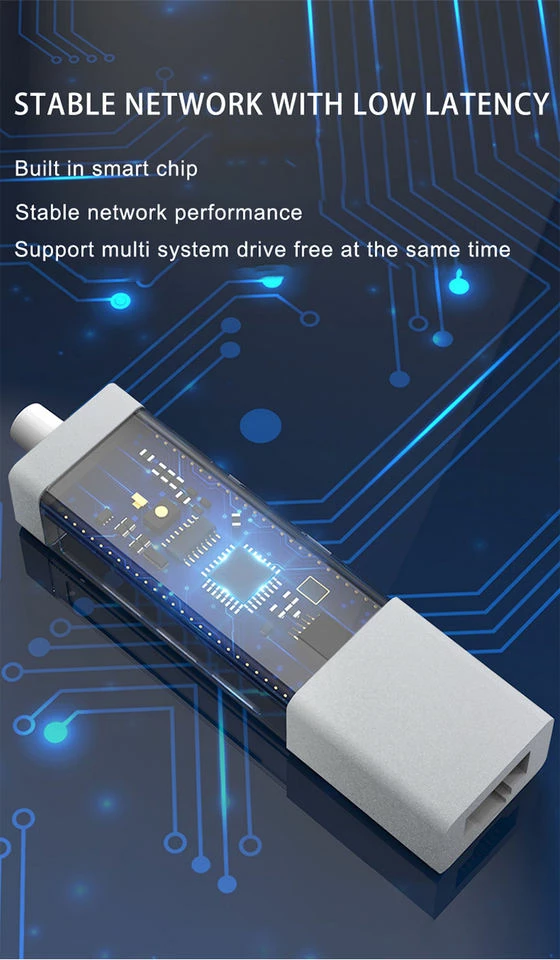 Docking Station HUB Techtonic Type C nav USB3.2 til RJ45 Ethernet