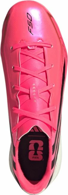 Atlete futbolli për fëmijë adidas F50 Hyperfast League FG HQ5161, rozë [Madhësia: 38]