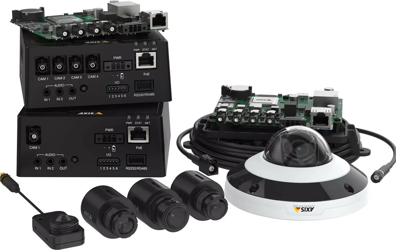 Njësi sensorike Axis 02363-001, Universal, IP66, IP67, E zezë