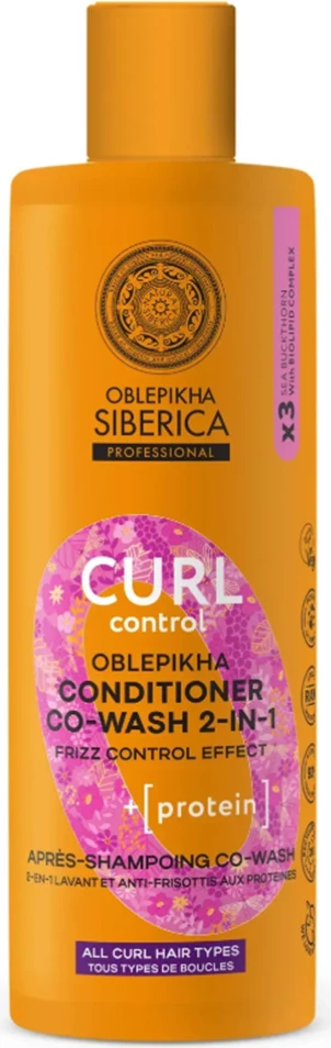 Kondicioner për flokë kaçurrela Natura Siberica Oblepikha Curl Control për femra, 400ml
