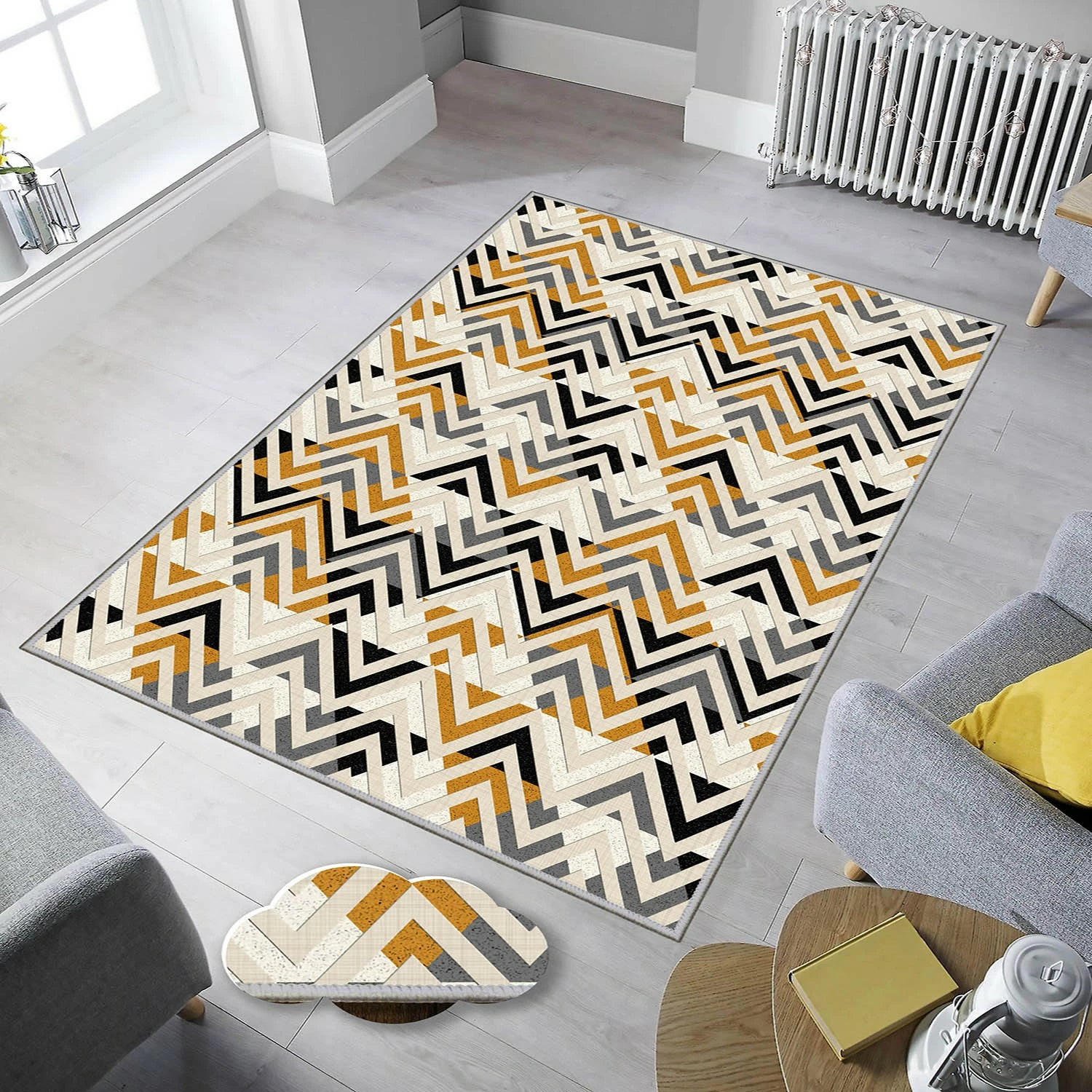 Qilim Conceptum Hypnose, shumëngjyrësh, 160x230cm, Eexfab879