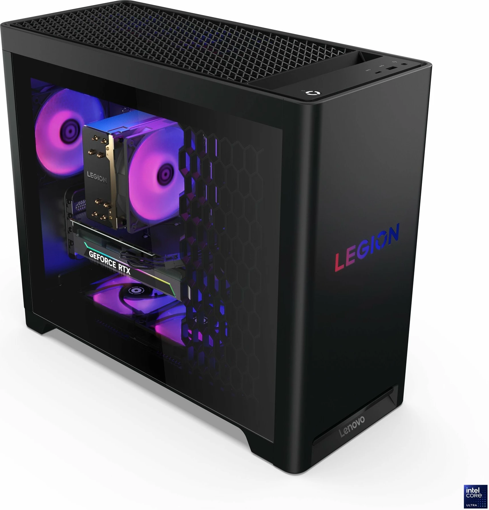Kompjuter Lenovo Legion T5 30IAS10, Core Ultra 5 225, 32GB DDR5, RTX 5060 8GB, SSD 1TB NVMe, Windows 11 Home, i zi