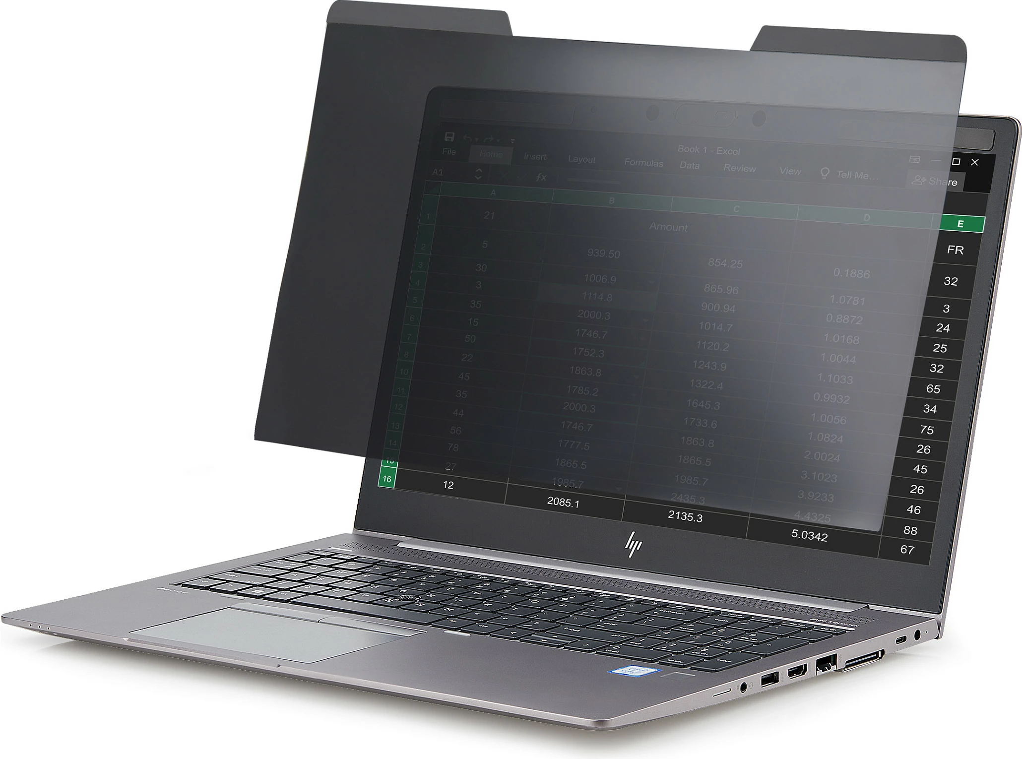 Filtër privatësie për laptop StarTech PRIVSCNLT15, 15.6", 16:9, magnetik, anti-shkëlqim, reduktim drite blu, i zi