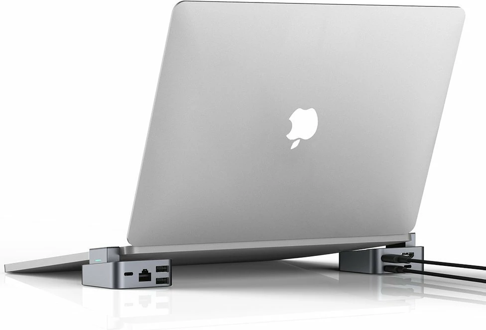 HUB multifunksional Joyroom S-H121, për MacBook Pro, 8 porta, Thunderbolt 3, Gri