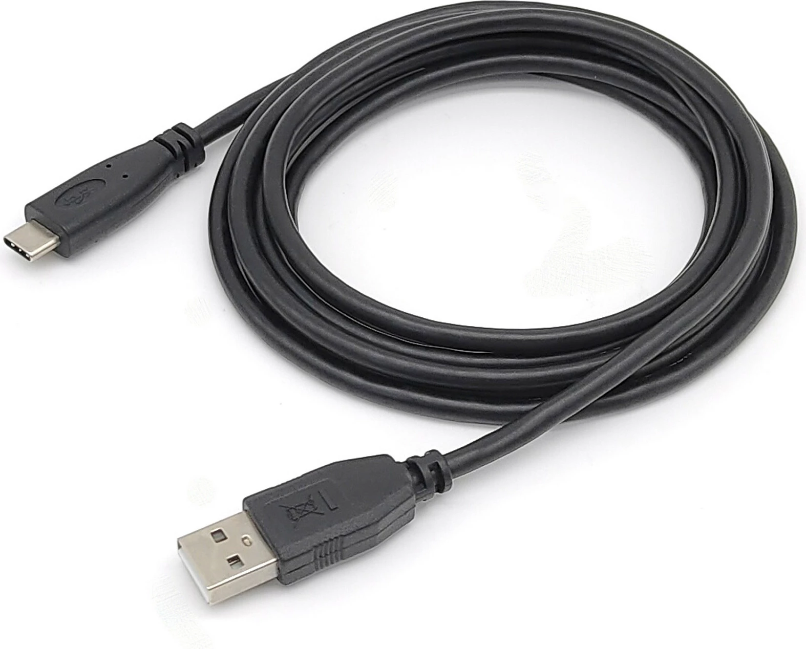 Kabllo USB-C në USB-A EQUIP 128830, USB 2.0, 0.3m, 3A, e zezë