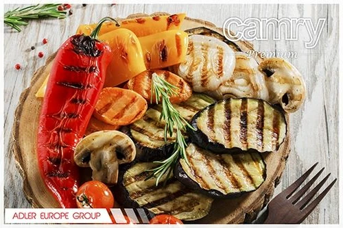 Grill raclette elektrik CAMRY CR6606 1200W 6 tiganë raclette, i zi