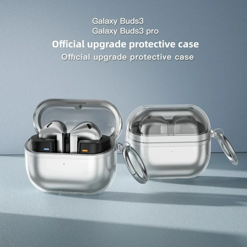 Këllëf Transparent për Samsung Galaxy Buds3 / Buds3 Pro me Mbrojtje