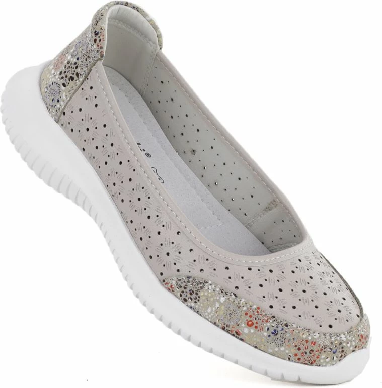 Këpucë femrash S.Barski 7035, bezhë