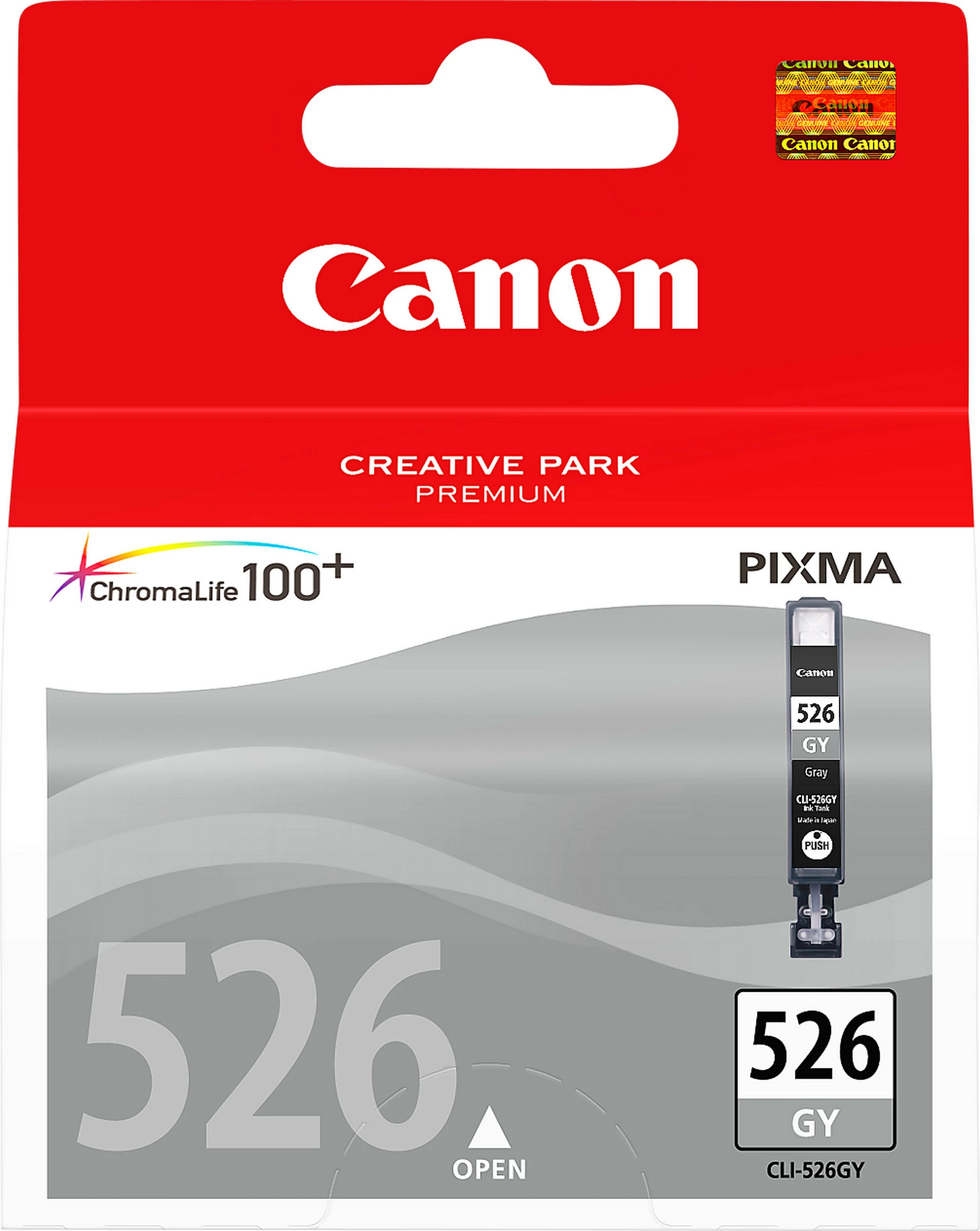 Toner Canon CLI-526GY, pigment, gri, për PIXMA iX6550