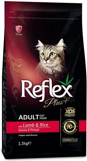 Reflex Plus Mishi i Qengjit dhe Orizi për Macet e Rritura 1.5kg