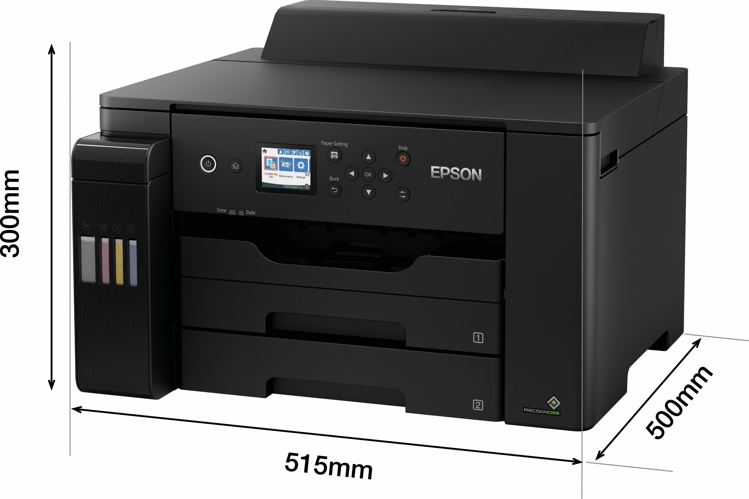 Printer Epson EcoTank ET-16150, A3+, duplex, LCD, Wi-Fi, i zi
