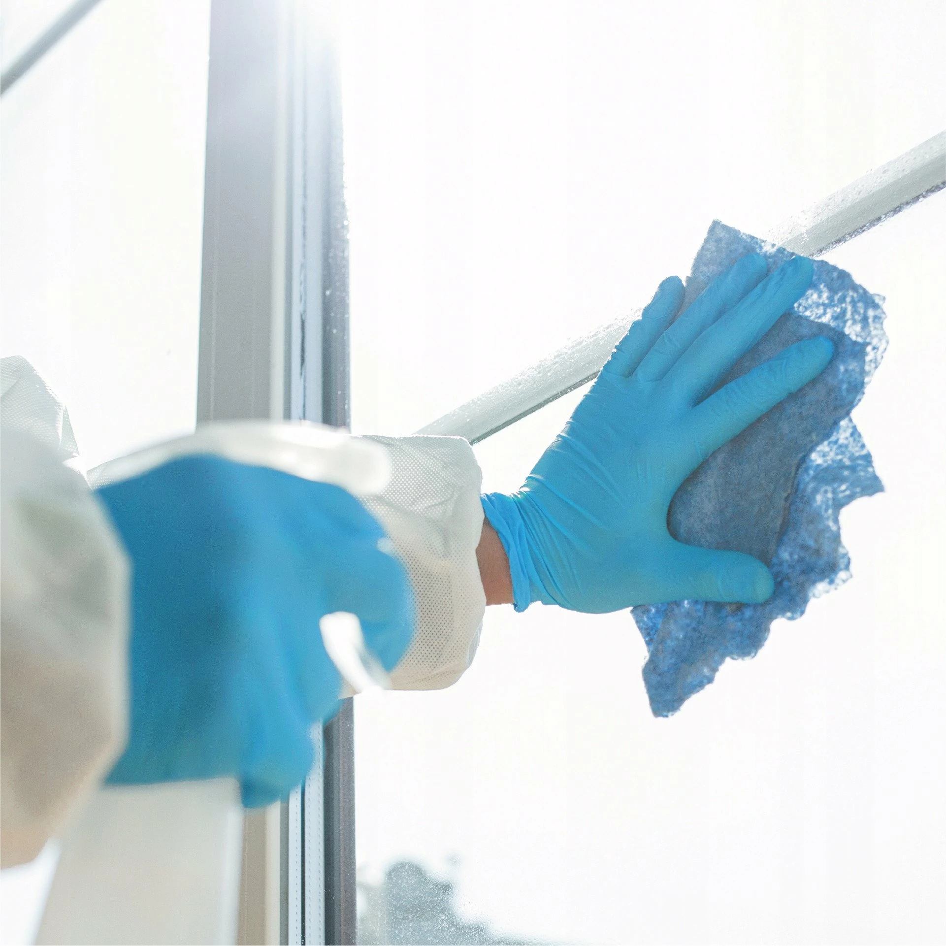 Doreza nitrili CLARA Regular Blue, XL, pa pudër, 100 copë, blu