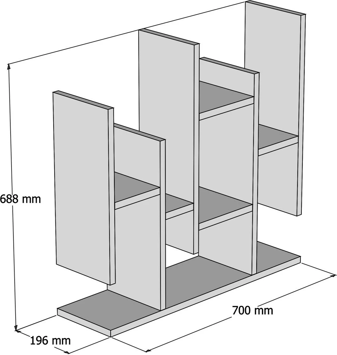 Raft muri Hanah Home, dizajn lule, ngjyrë e bardhë