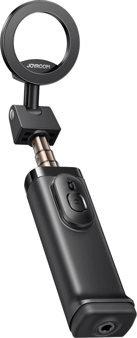 Selfie stick Joyroom JR-ZS509 MagSafe compatible, Bluetooth, 3-në-1 tripod + mbajtës magnetik, 400 mm, e zezë