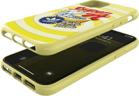 Mbështjellës Adidas Moulded Case BODEGA për iPhone 11 Pro, e verdhë