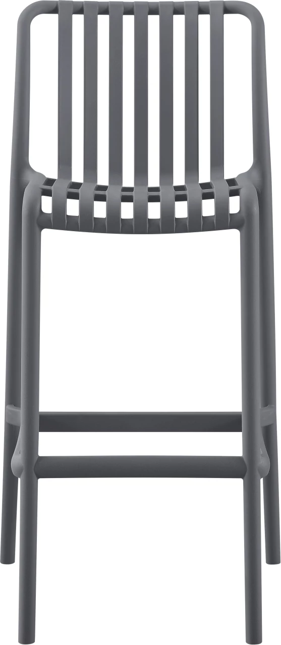 Karrige për bar polipropileni CONVEE FH6098.03 gri 38,5x49,5x102Hcm