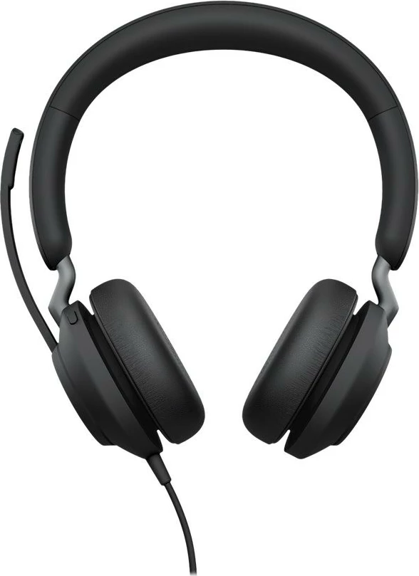 Kufje Jabra Evolve2 40 SE MS Stereo – USB-C, të Zeza