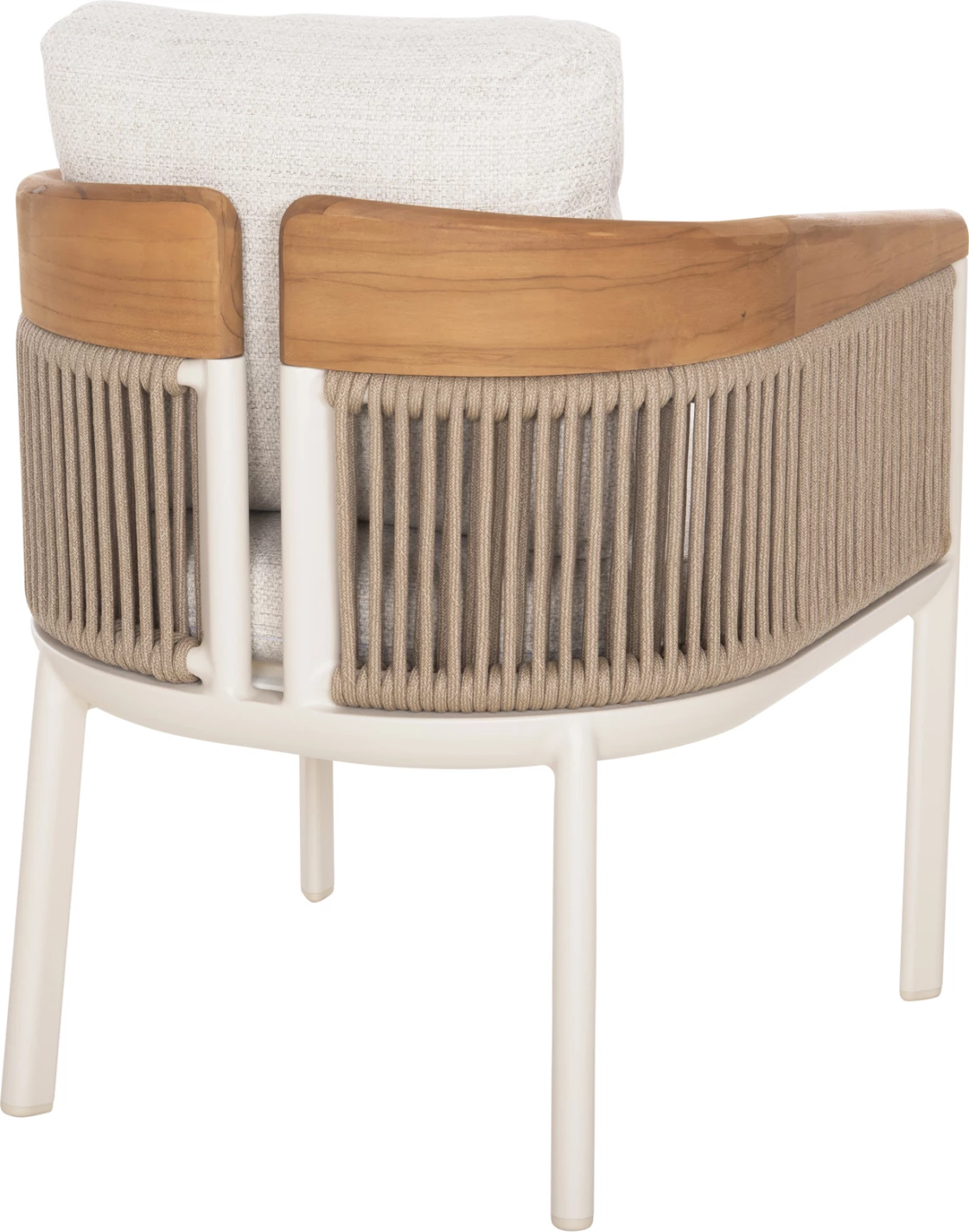 Karrige ngrënieje Ethereal, krahë, bezhë, krem, dru natyral