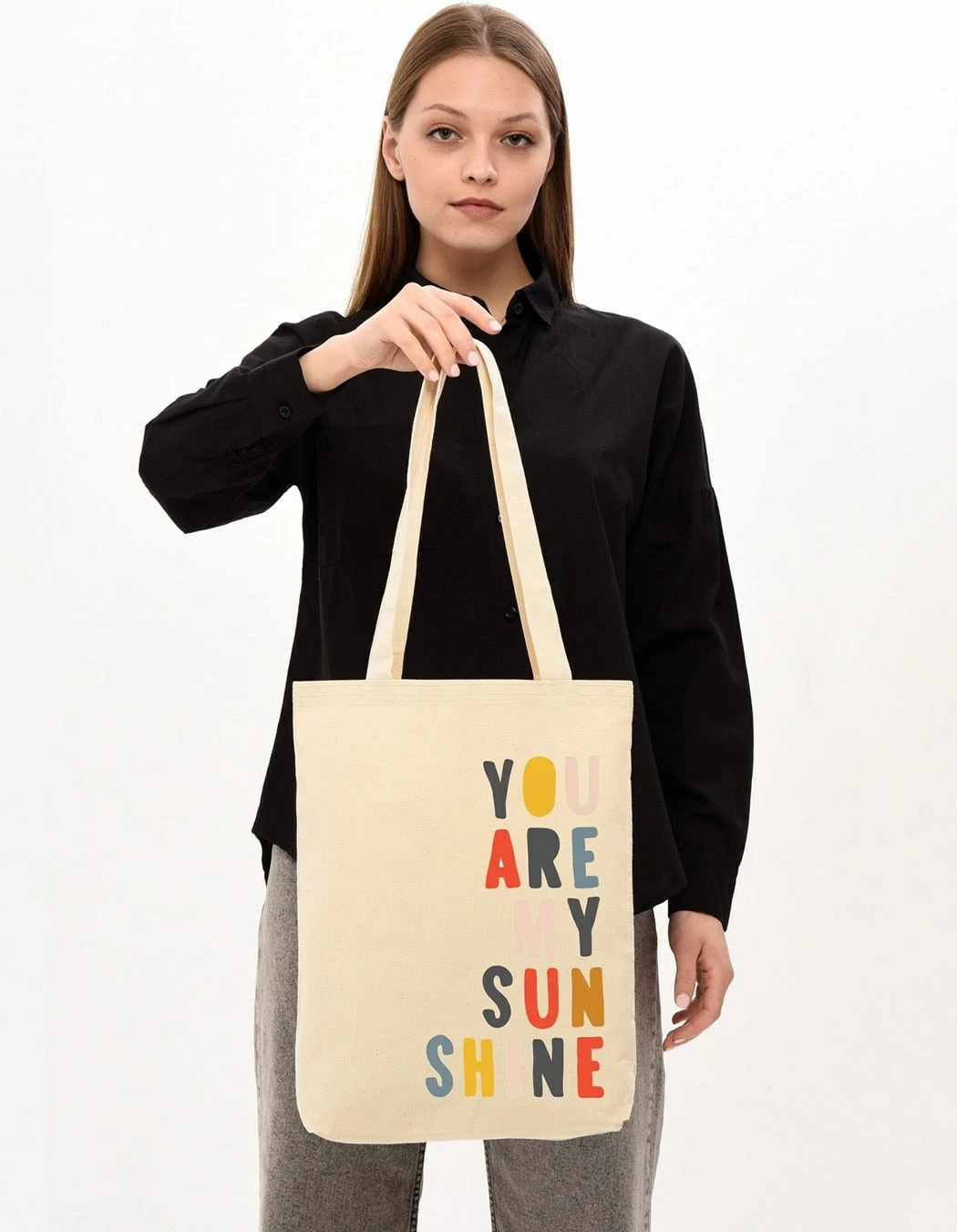 Qese Tote Zoozie Bags, krem, 1229