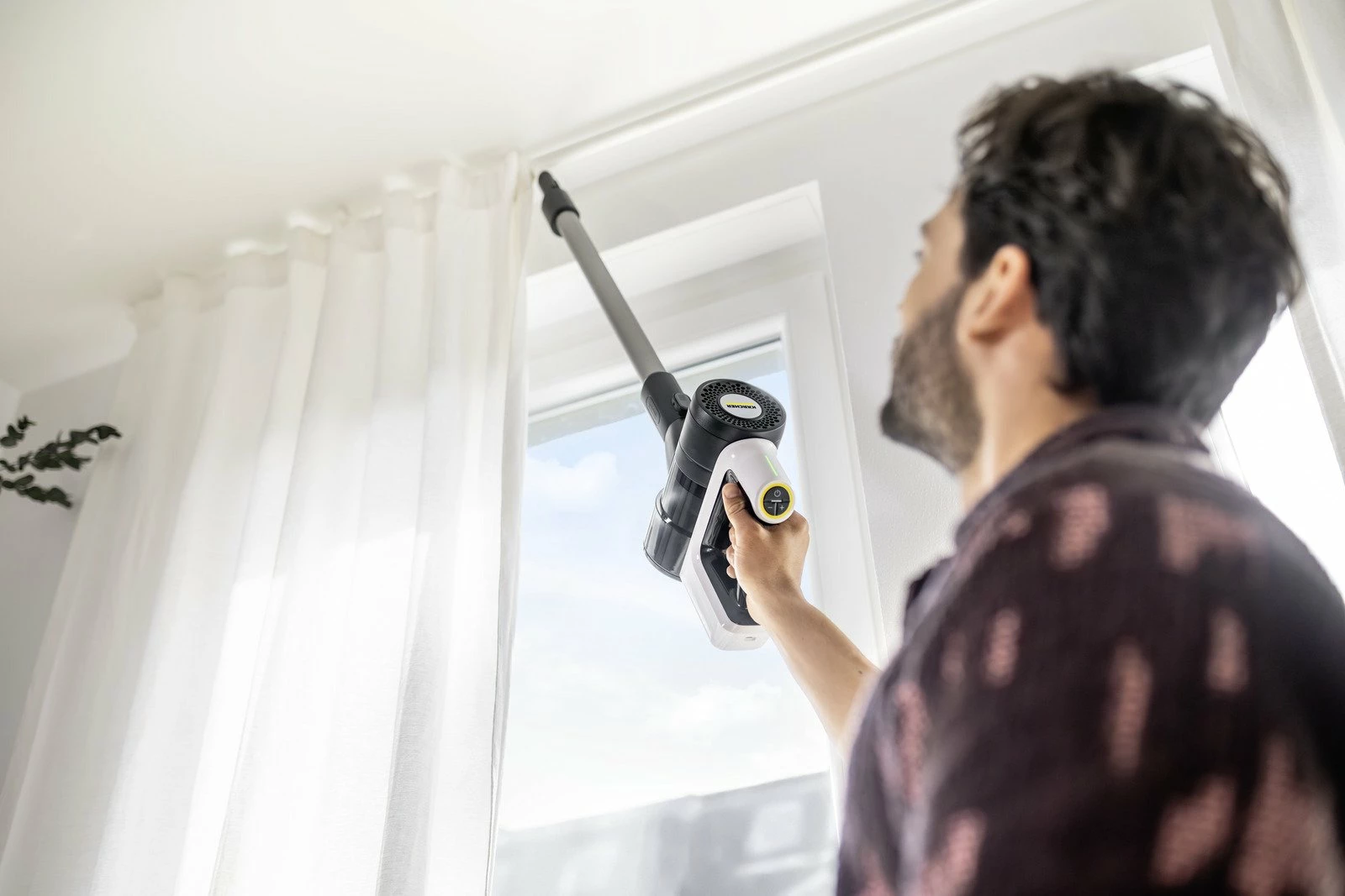 Fshesë me korrent pa kabllo Karcher VCS 3 Nano Complete, 50 min, 0.6 L, HEPA, e zezë