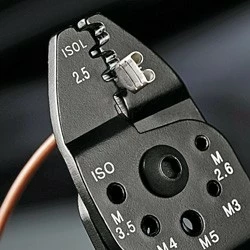 Darë diagonale Knipex 97 21 215 C, metal, dorezë plastike, 230mm, kuqe/kaltër