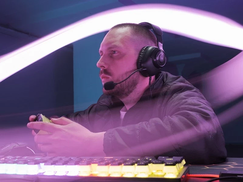 Kufje Tracer GAMEZONE Mobile Hybrid BT+2.4G, Wireless, me mikrofon të heqshëm, e zezë