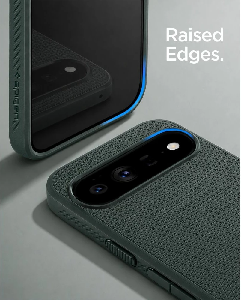 Mbështjellës Spigen Liquid Air Mag për Google Pixel 11, MagSafe, TPU, Dark Green