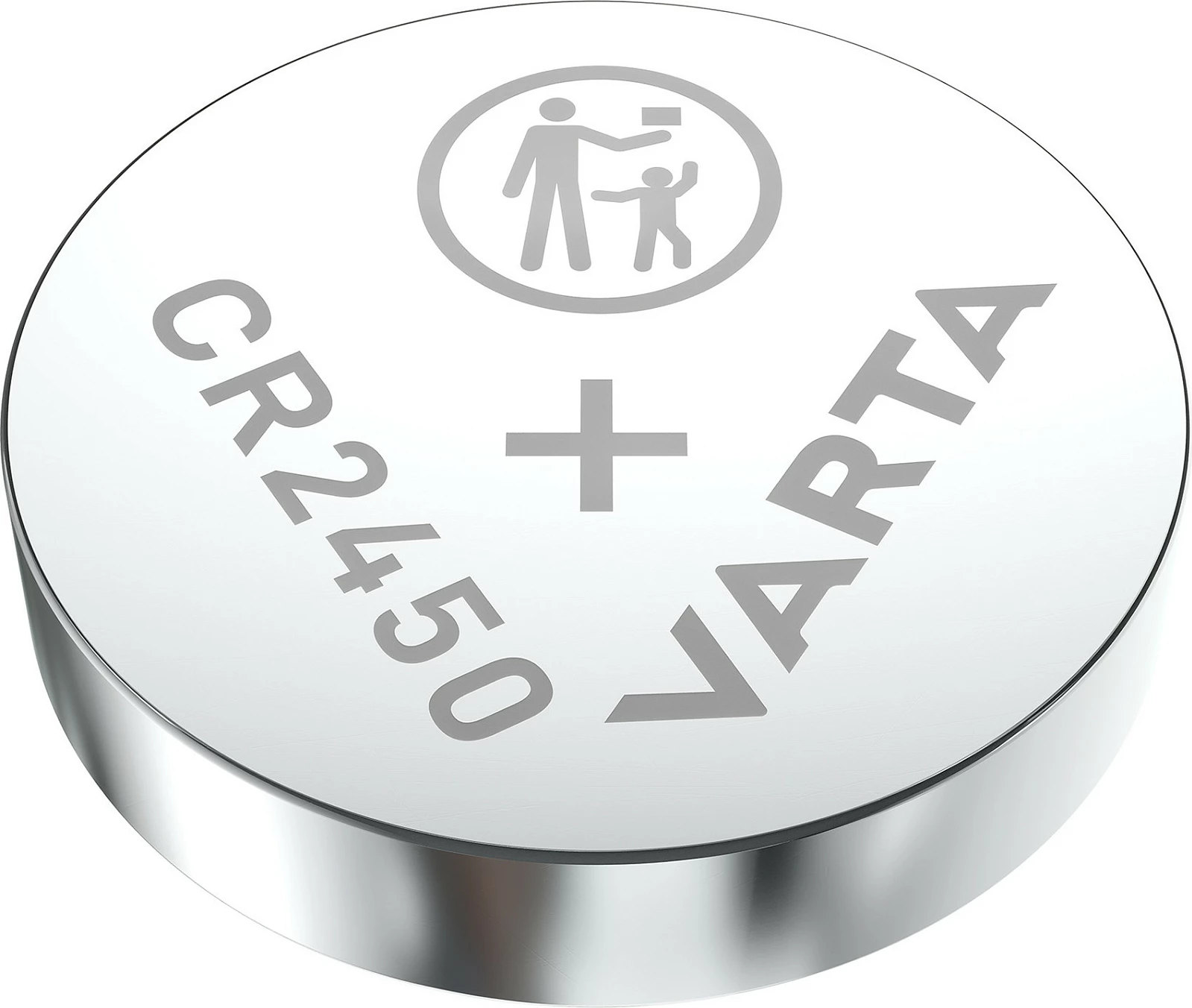 Bateri Varta CR2450, Lithium 3V 560mAh, 1 copë, metalike