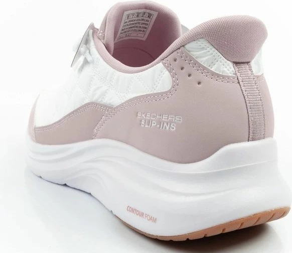 Atlete femra Skechers Contour Foam Slip-ins, të bardha