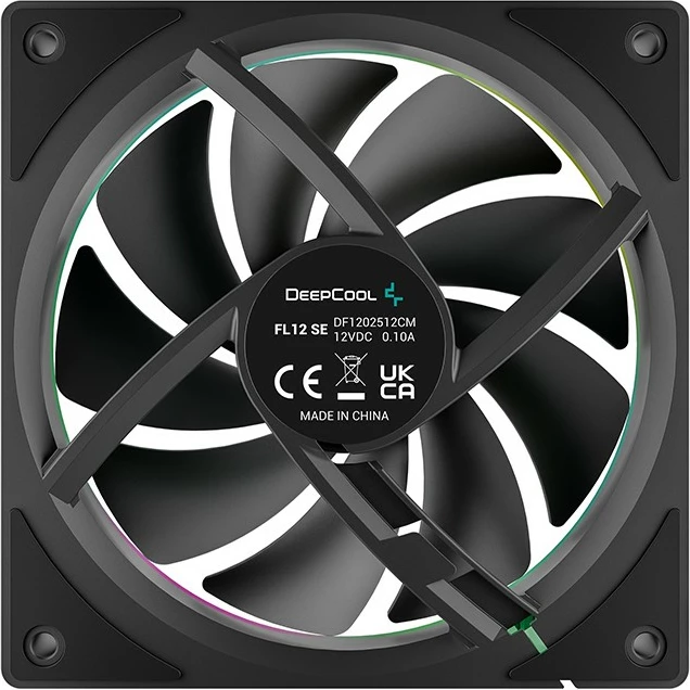 Ventilator kasë Deepcool FL12 SE 3IN1, 120mm, RGB, set 3 copë, e bardhë
