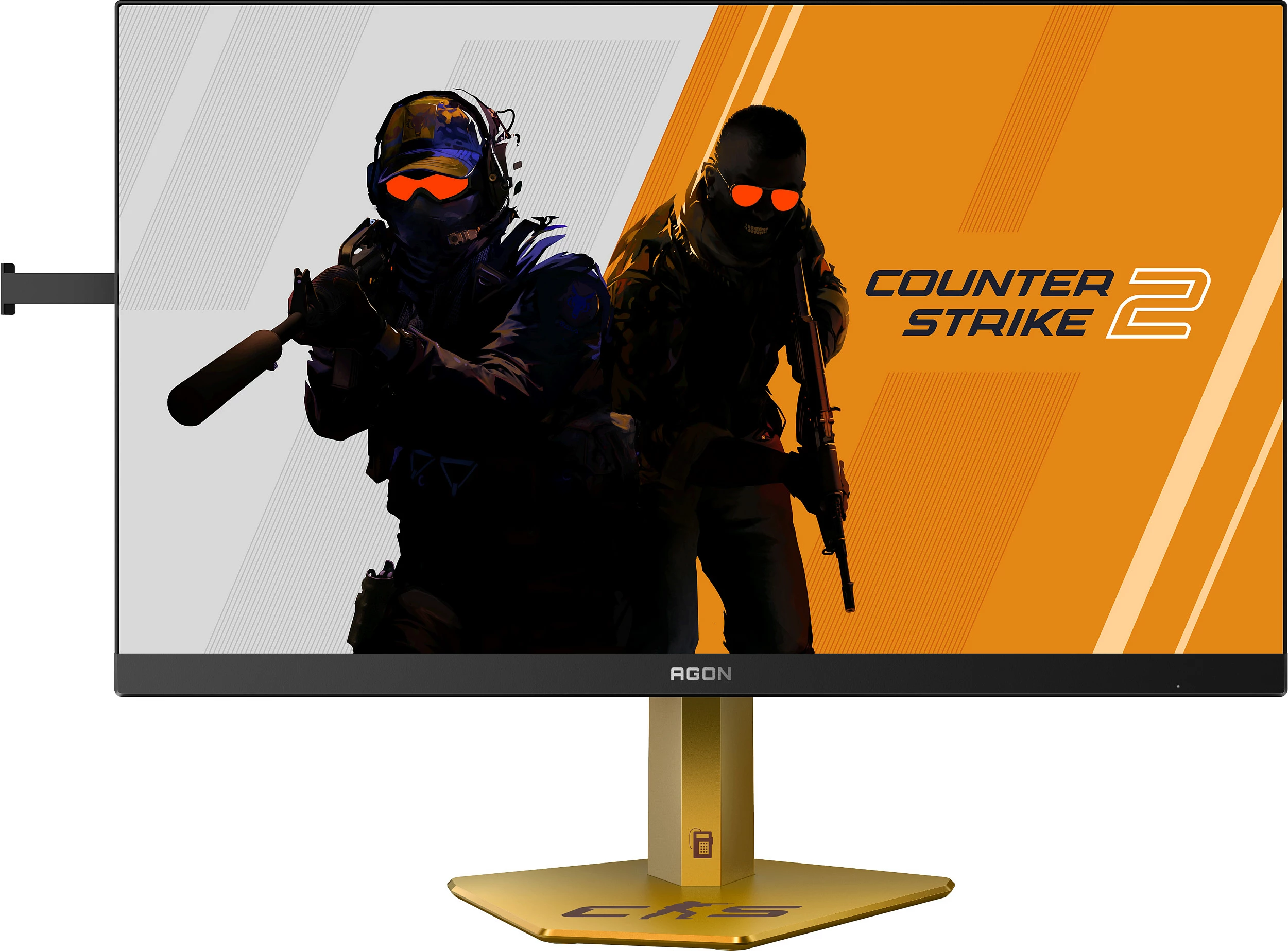 Monitor gaming AOC AGON Pro CS24A, 24.1", Full HD, 610Hz, 0.5ms, G-SYNC, HDR400, HDMI 2.1/DP 1.4, zi-kuqe-portokalli