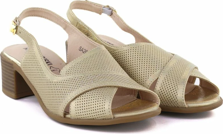 Sandale femra M. Daszyński SA262-3, të arta