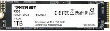 Disk SSD Patriot Memory P300 M.2, 1000GB