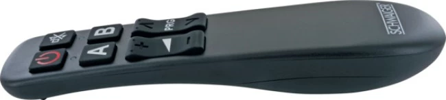 Telekomandë universale Schwaiger UFB1000, 8 taste, IR wireless, e zezë