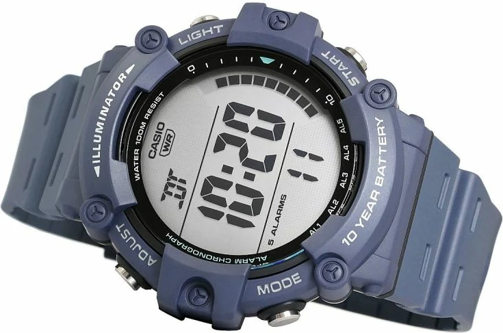 Orë dore Casio, unisex, blu