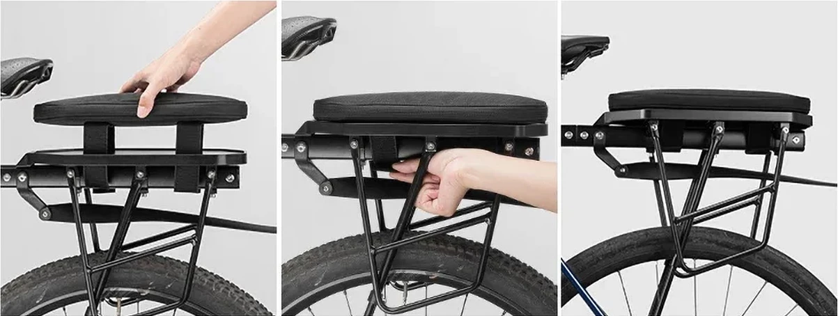 Çantë bagazhi për biçikletë Rockbros 30140062001, 5L, e zezë