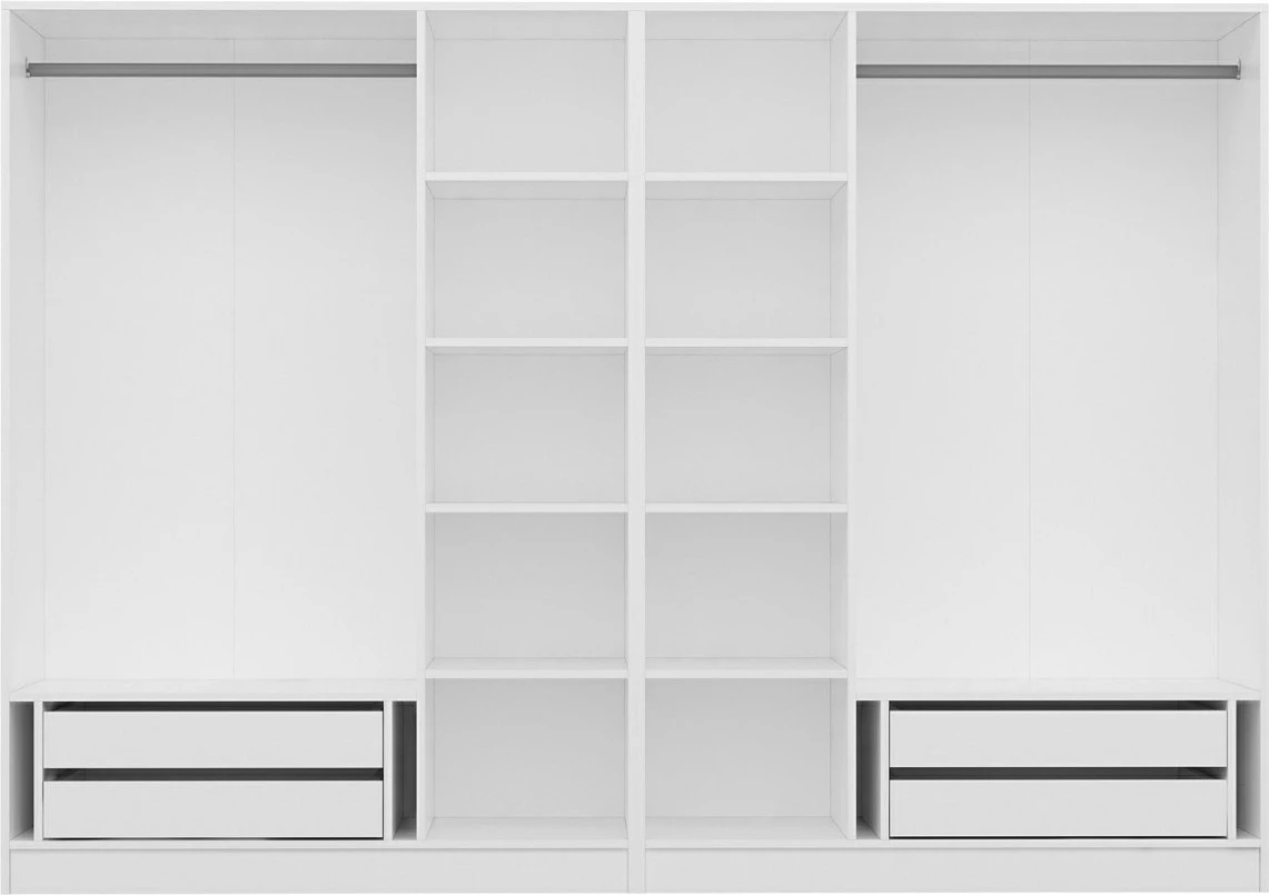 Dollap Skye Decor, i bardhë, 2442