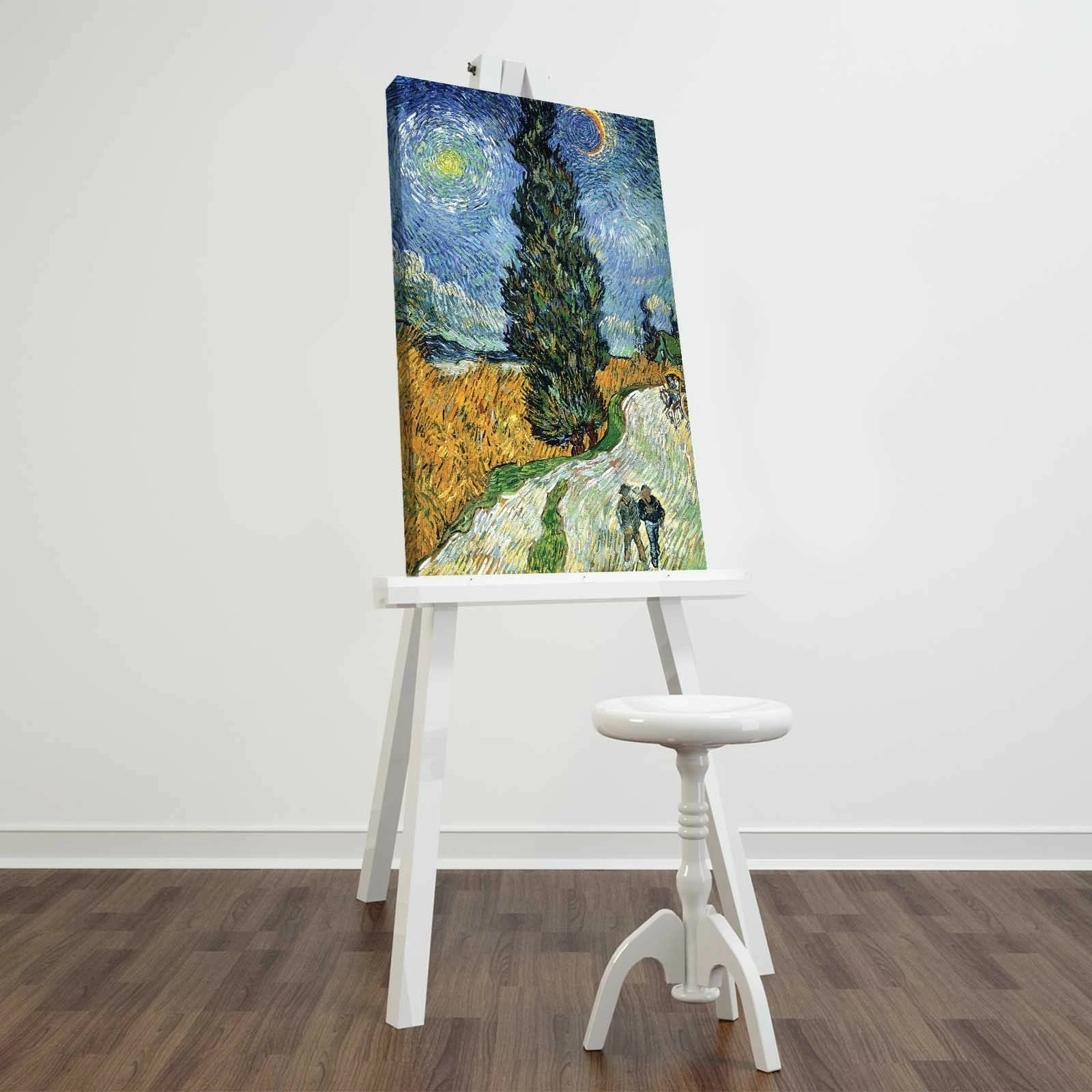Pikturë dekorative në kanavacë, Van Gogh, shumëngjyrëshe, FAMOUSART-101, 45x70cm