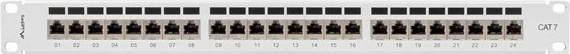Patch panel Lanberg PPS7-1024-S, 1U, Cat7, F/UTP, Gri