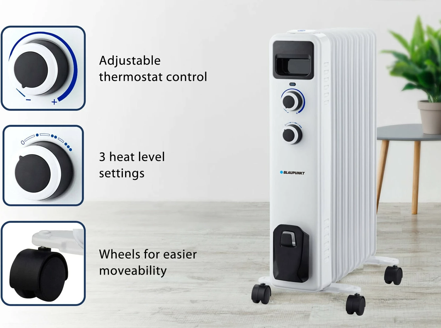 Blaupunkt Radiator me vaj HOR401