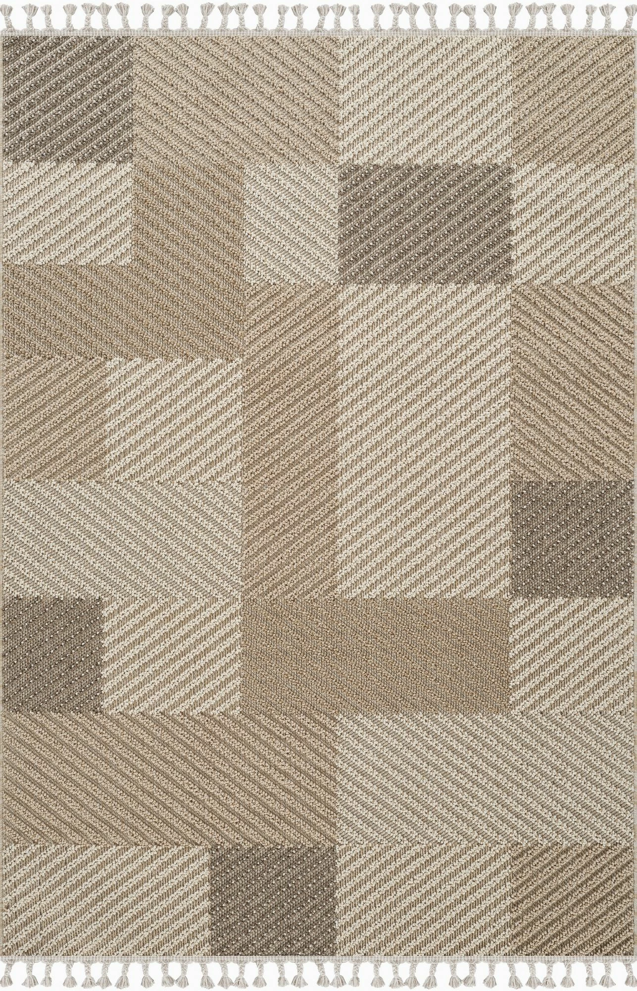 Qilim (80 x 150) Conceptum Hypnose, Beverly 2211, bardhë-verdhë