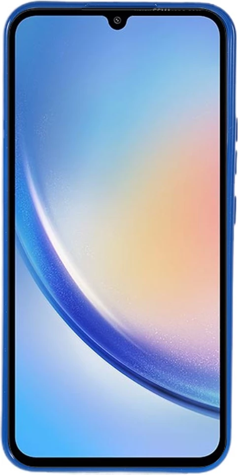 Mbështjellës Goospery Jelly për Samsung Galaxy A14, silikon i hollë, blu