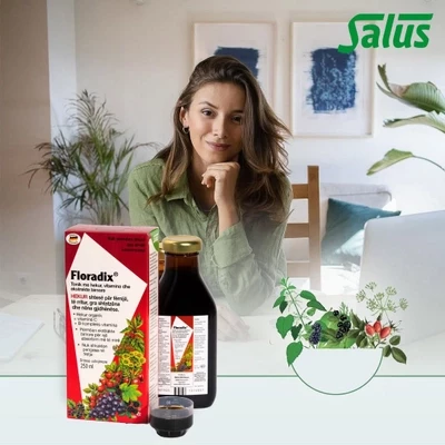 Tonik organik me hekur Salus FLORADIX, 250 ml