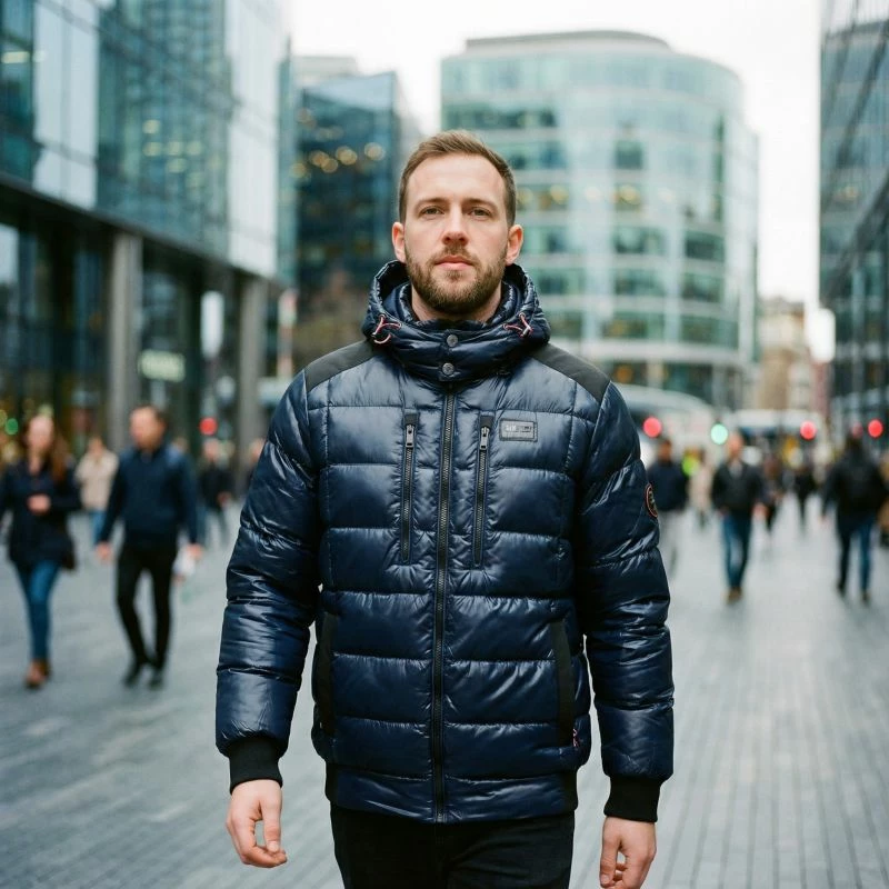 Jakne për meshkuj Geographical Norway, navy blue