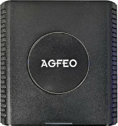 Pajisje komunikimi AGFEO, 1.88 - 1.9 GHz, 100 Mbit/s, e zezë