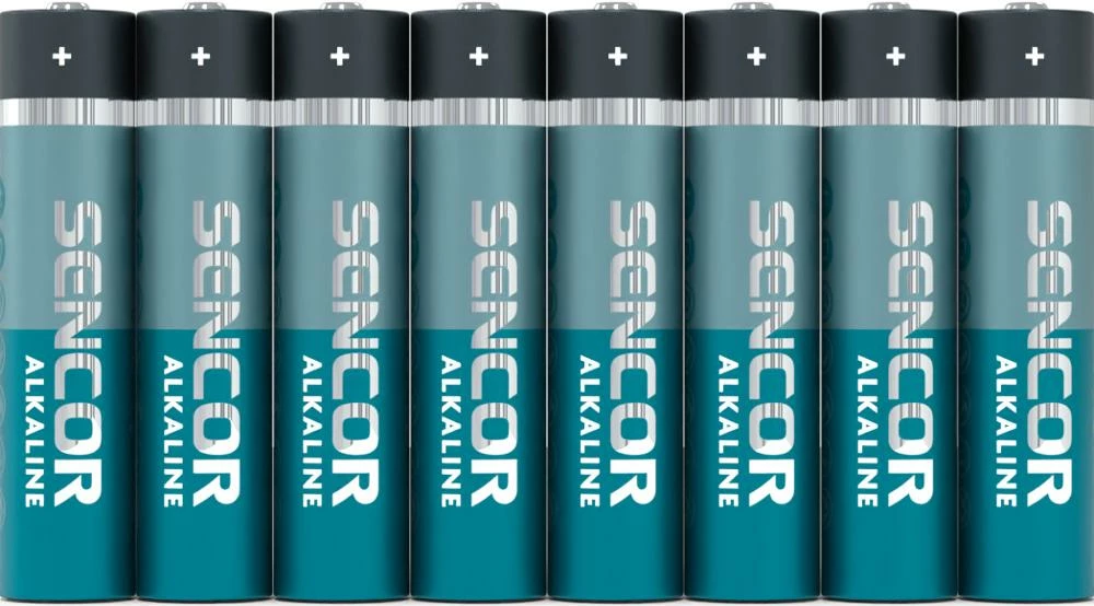 Bateri Sencor SBA LR03 8S AAA Alk, 8 copë