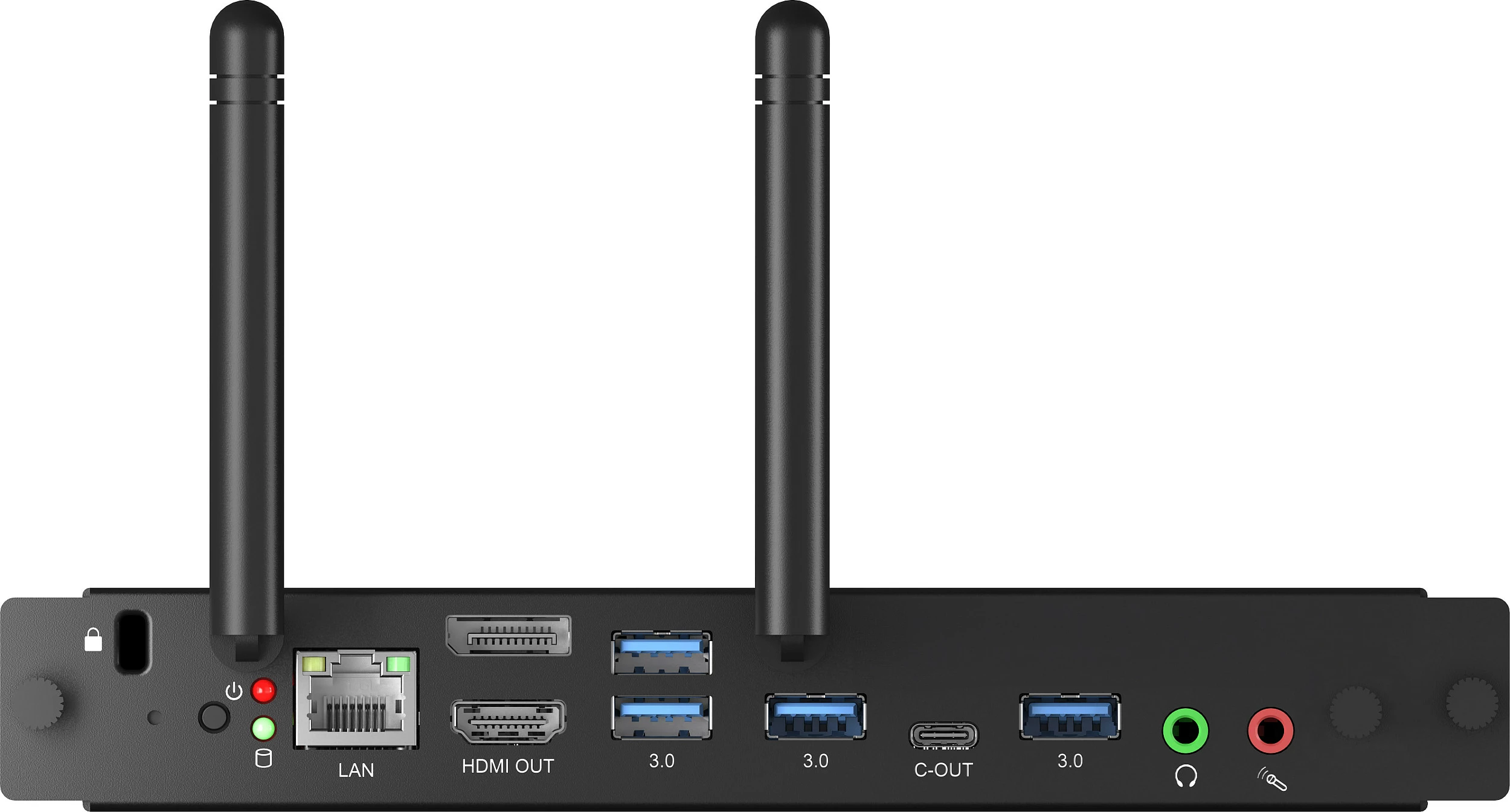 Mini PC iiyama OPC51204BC-1, Core i5-12450H, 8GB RAM, 256GB SSD, Windows 11 IoT Enterprise, e zezë