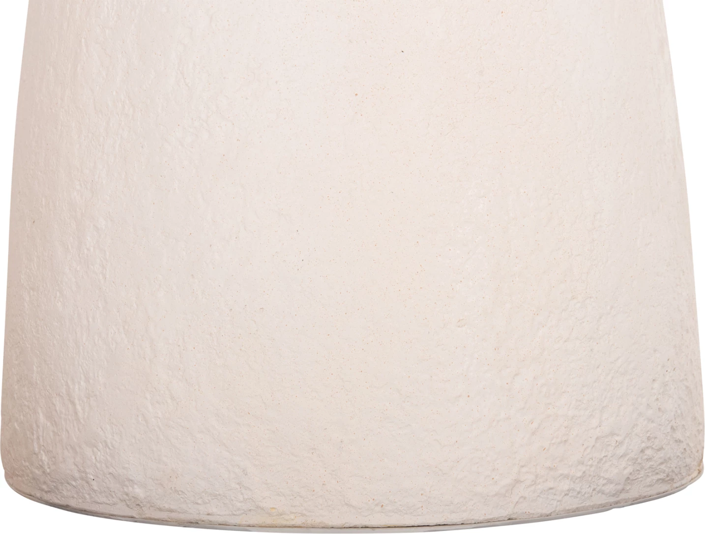 Tavolinë ngrënieje e rrumbullakët SEPPO, fibër-cement, e bardhë, FH18154.02, 119.5x75.5cm