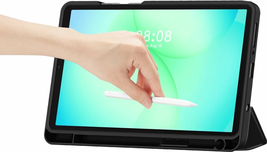 Mbështjellës për tablet Tech-Protect SC Pen Canvas për Samsung Galaxy Tab A9 / Tab A11 8.7 (X110/X115/X133/X135), i zi, 1 copë