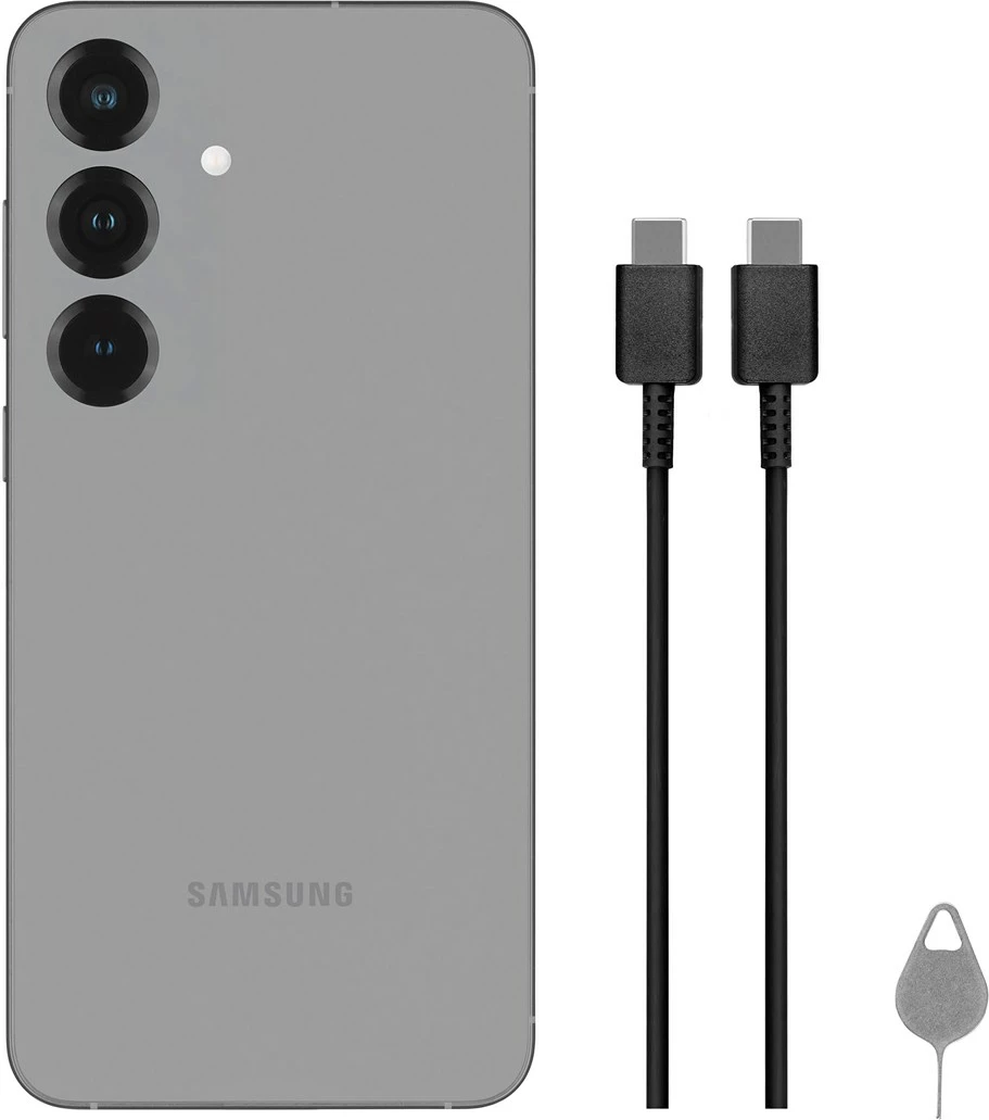 Celular Samsung Galaxy S25, 6.2", 12 GB RAM, 256 GB, 5G, Argjendtë